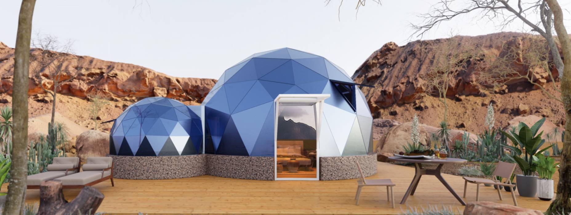 宜宾县球形智能光伏玻璃星空房